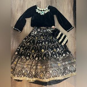 New with tags girls 3-4T Lehenga Fancy Indian dress